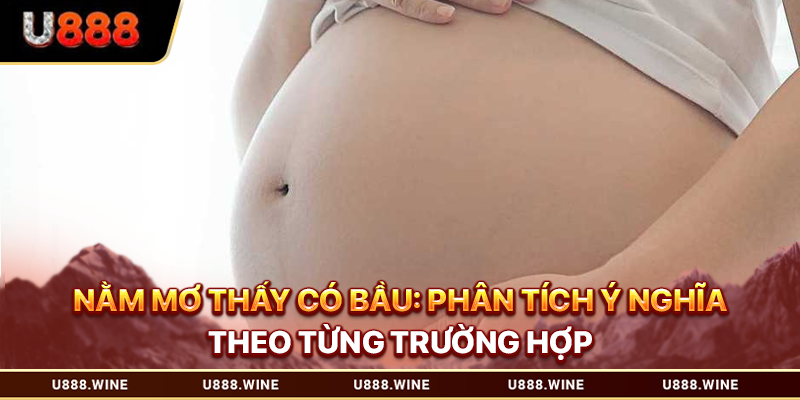 Nằm Mơ Thấy Có Bầu - Phân Tích Ý Nghĩa Từng Trường Hợp 2026 Nằm mơ thấy có bầu